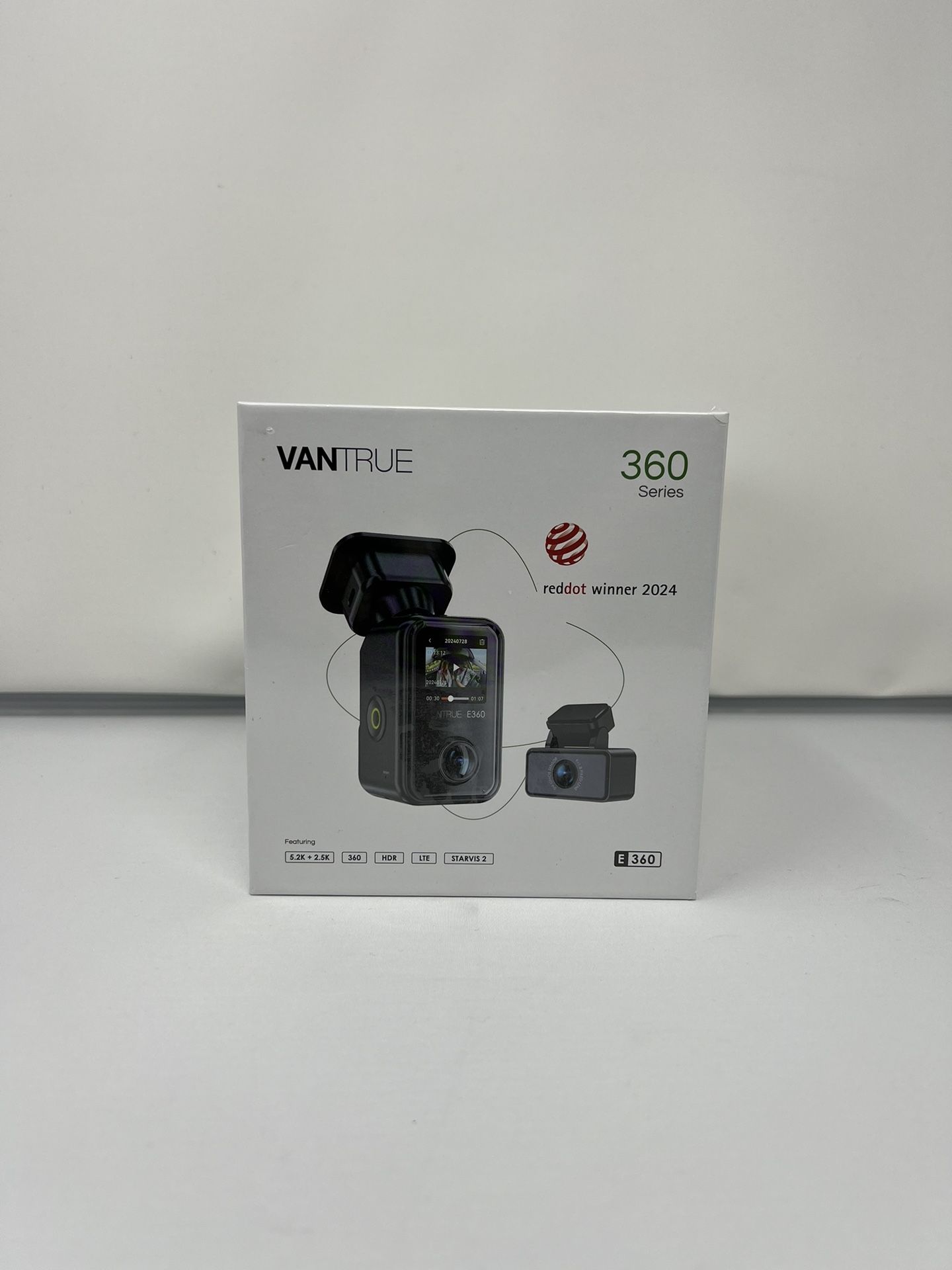 Vantrue E360 Plus 3 Channel 360 Degree WiFi Dash Cam
