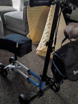 Knee Scooter Mobility Walker with Bag