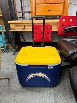 Coleman Chargers Rolling Cooler