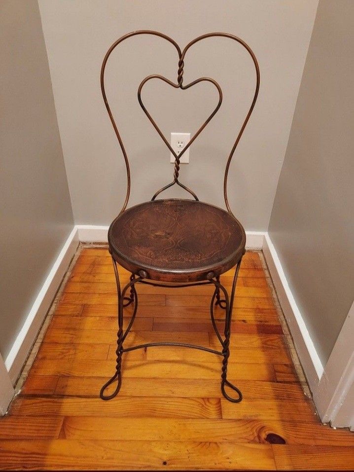 Vintage Ice Cream Parlor Chairs
