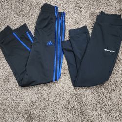 Adidas Joggers/ CHAMPION joggers Size 10/12