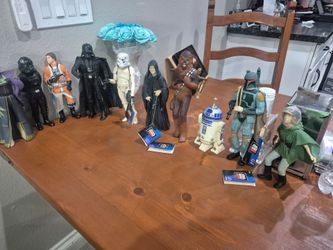 Vintage star wars figures lot of 10 piece, $120 for all of them