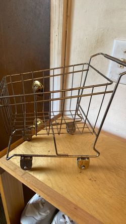 Miniature Shopping Cart