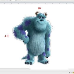 Monsters Inc. Party Prop Decoration