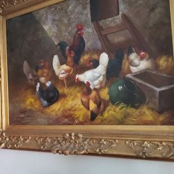 Large Oil Painting