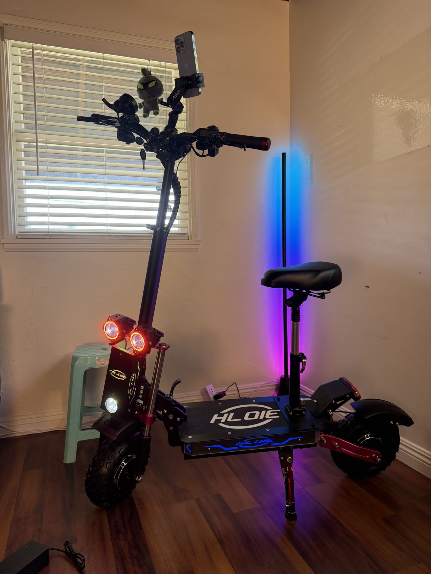 Electric Scooter 50MPH 55 Mile Range