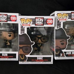 Funko Pop Run DMC JMJ 4EVER Run DMC Jam Master Jay 199 200 201