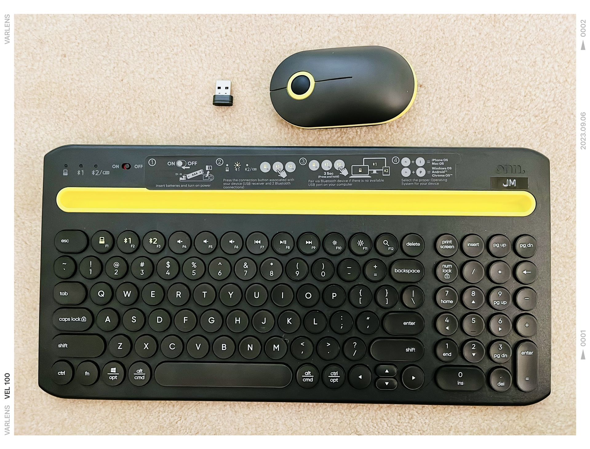 Onn Bluetooth Keyboard Mouse Kit