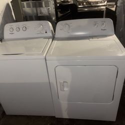 Whirlpool Washer And Dryer Set On Good Working Condition 