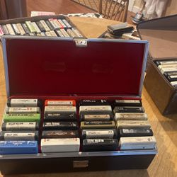 8 Track Tapes /incl Case