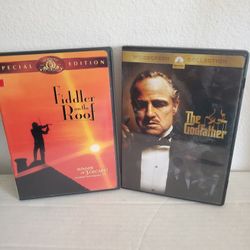 2 Classic DVD'S-The Godfather & Fidler On The Roof