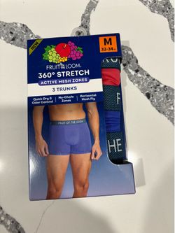 Fruit of the loom trunks 3 pieces medium new