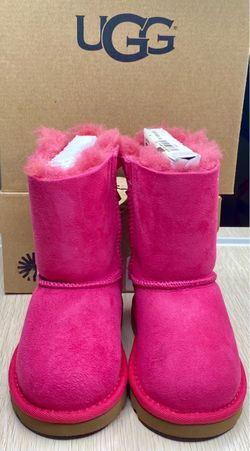 UGG Original Bailey Bow 3280T Toddler 6 Hot Pink w/ Box