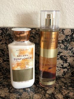 🌻 Golden Sunflower Super Smooth Body Lotion & Fine Fragrance Mist set for $20