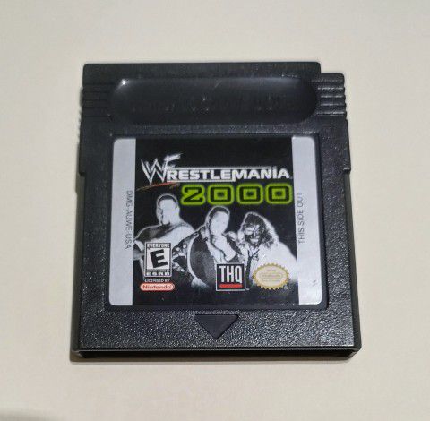 WrestleMania 2000 Gameboy Color 