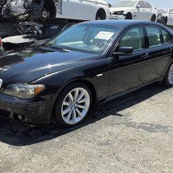 2008 BMW 750LI PARTING OUT PARTS FOR SALE PARTES