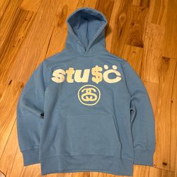 Blue Stussy Hoodie