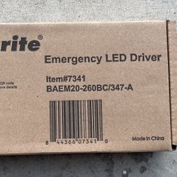 Plusrite Emergency LED Driver 