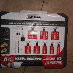 Diablo Carbide Teeth Hole Saw Set