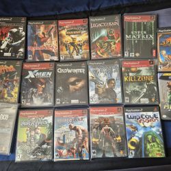 PLAYSTATION 2 & GAMECUBE GAMES FOR SALE