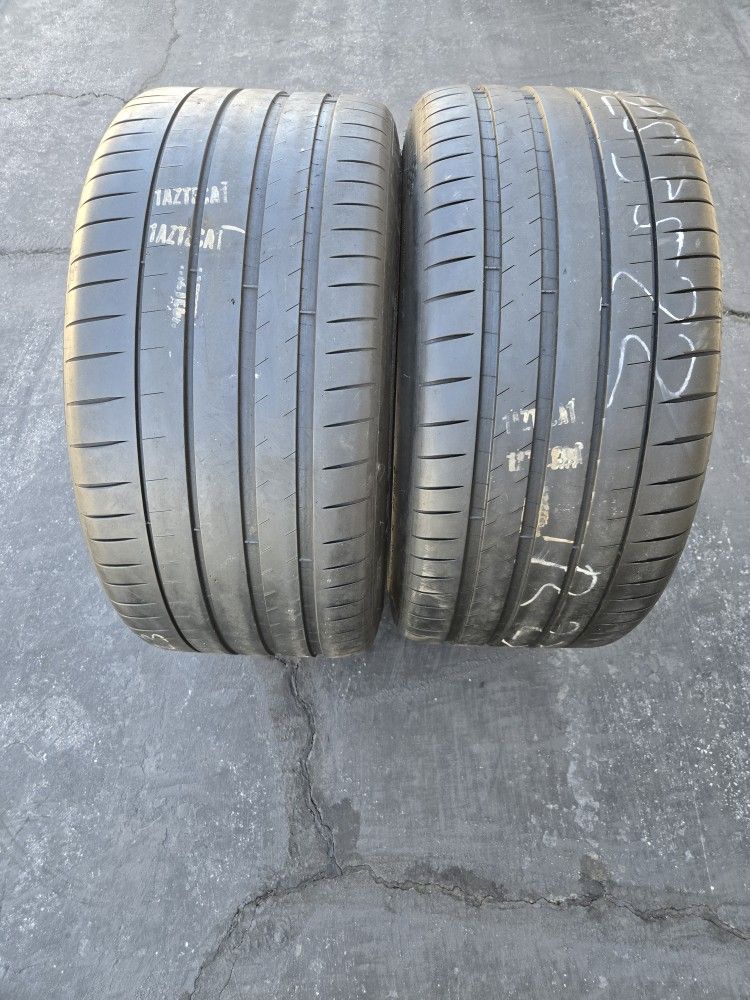 2. Tires. 325. 35. 23. Michelin