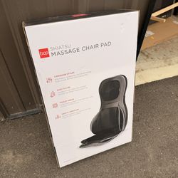 New Shiatsu Massage Chair Pad