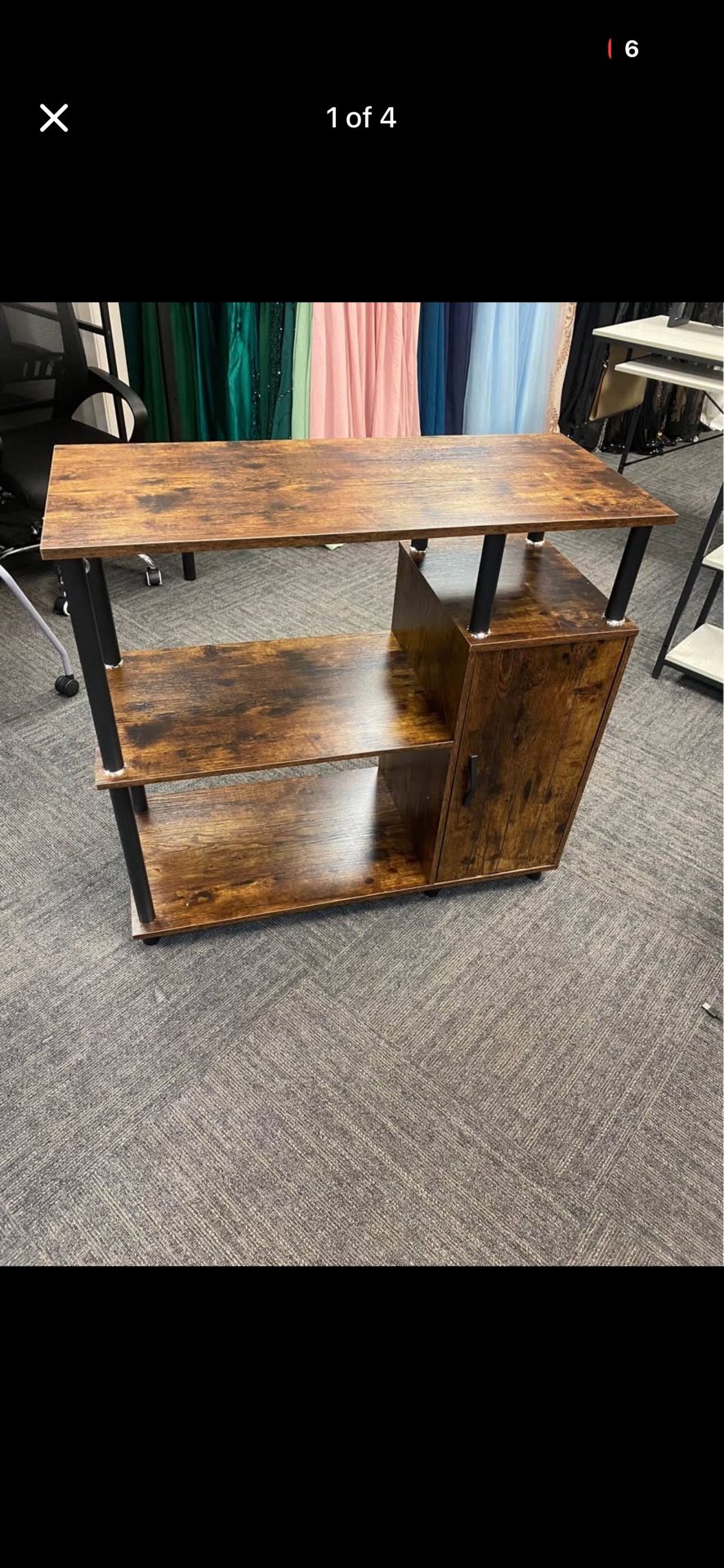 Bestier Kitchen Bakers Rack Microwave Stand 4 Tier Storage Shelves