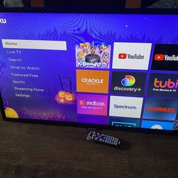 Tv Samsung 40 Inch Tv Roku Stick Tv Roku Player With Remote Home Tv Television MAKE AN OFFER!