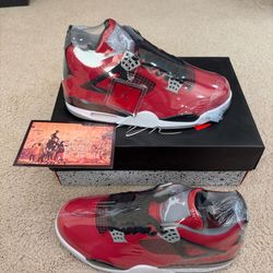 New Air Jordan 4 Retro Toro Bravo 2026 FQ8138-600 Men 9.5