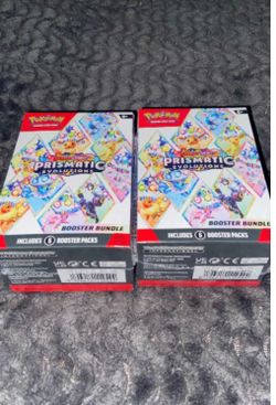 Prismatic Evolution booster bundles