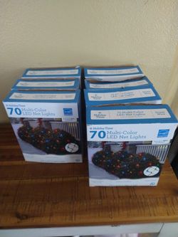 70 Multi Color LED Net Light