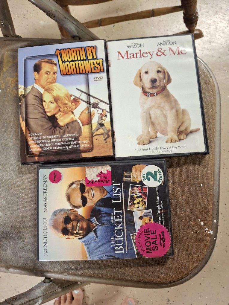 Three Dvds