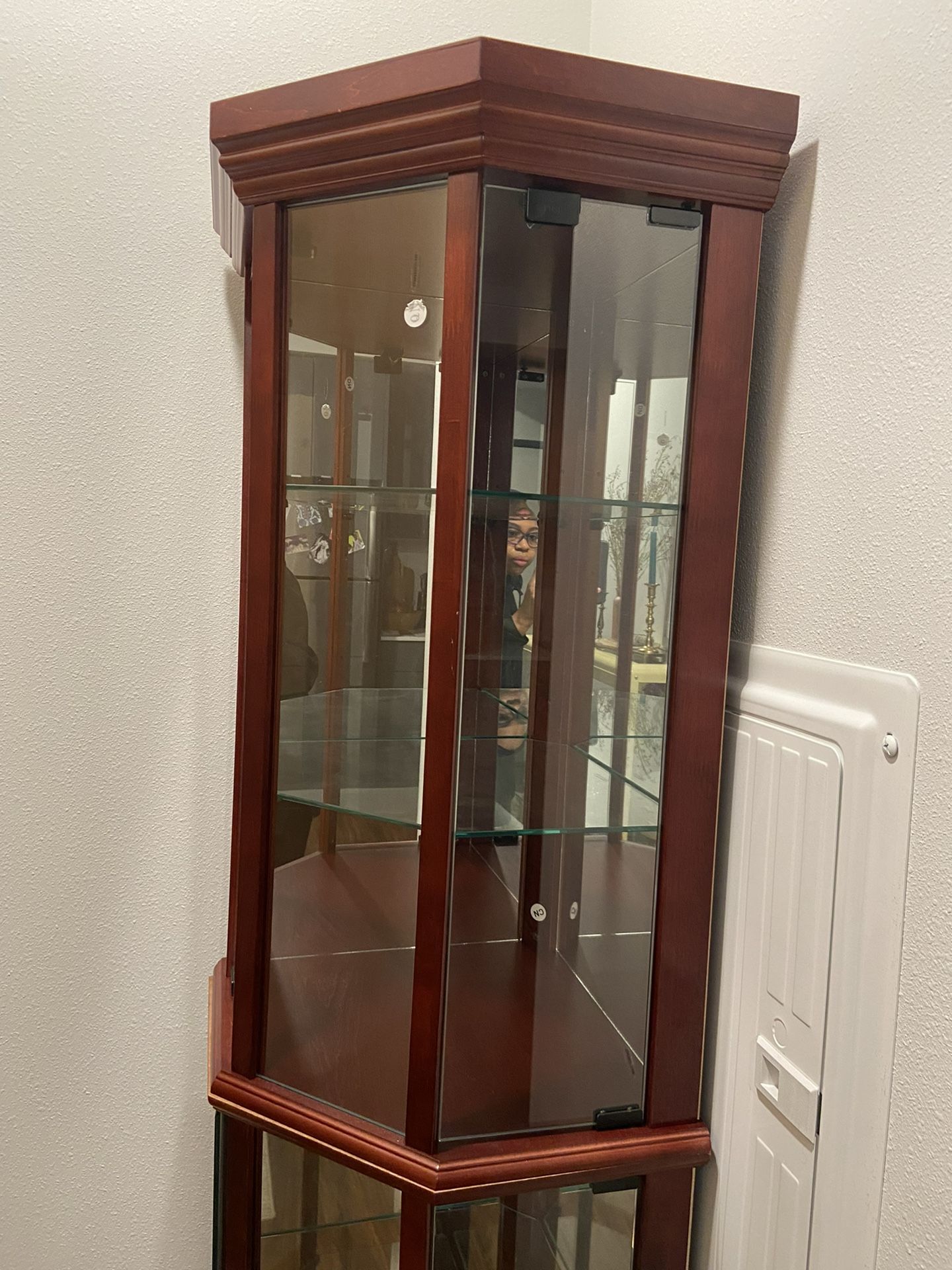 Original Antique Wood Cabinet