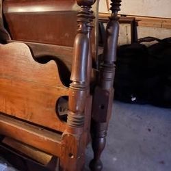 Free Antique Headboard And Frame