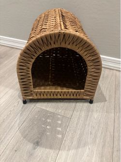 Rattan house for cat or small dog