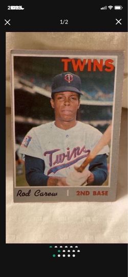 1970 TOPPS #290 ROD CAREW MINNESOTA TWINS BASEBALL CARD NICE