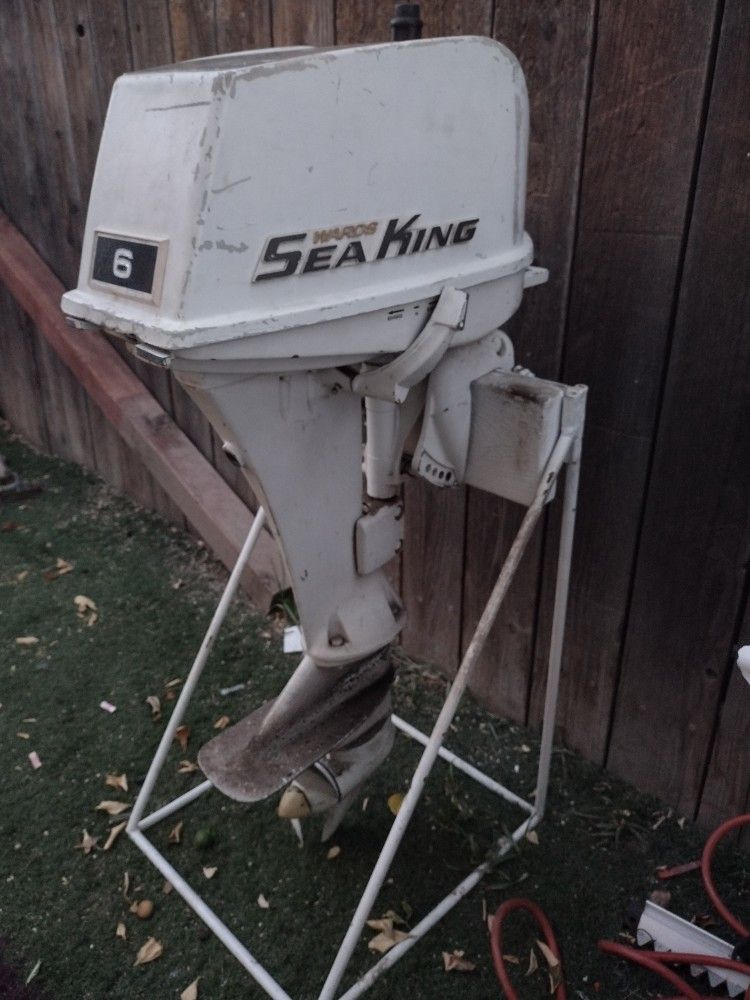 1970 Ward Sea King 6hp Outboard Motor