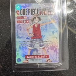 One Piece. Monkey D Luffy College Promo St. John