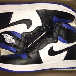 Jordan 1 Retro High Royal Toe Size 9.5 DS