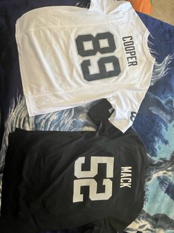 Oakland Raiders Jerseys Amari Cooper  + Khalil Mack Bundle NFL Medium