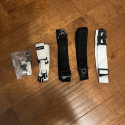 4 Locking Guitar Straps 