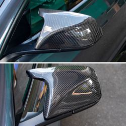 Tesla Model 3/Y Real Carbon Fiber Mirrors