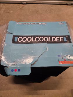 CoolCoolDee Pool Float with Canopy