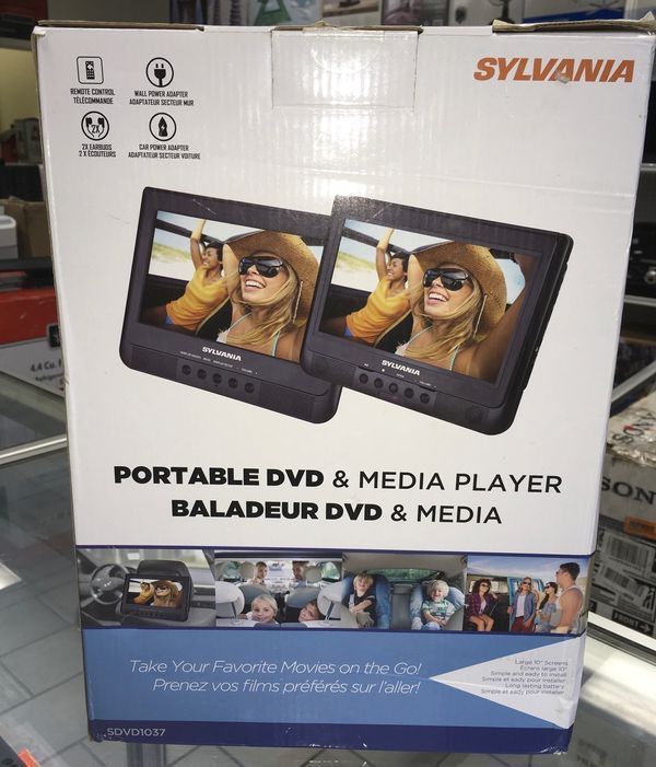 Car DVD & Media Player Portable Reproductor de video para Carro Sylvania 10”