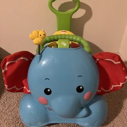 Fisher-Price 3-in-1 Bounce, Stride And Ride Elephant - Sounds Only