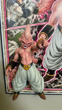 Kid Buu 16x20 3-D Poster w/ Action Figure – Unique Anime Wall Art