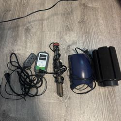 Fish tank equipment aquarium (Read description)