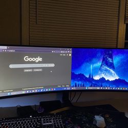 49’ Super Ultra wide Samsung 1080p Monitor