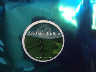 Zekhara indigo two 100 grams packages. Purchased from Henna For Hair. Sealed