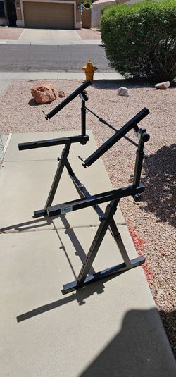 Knox Gear Heavy Duty Z-Style Keyboard piano Stand with second tier